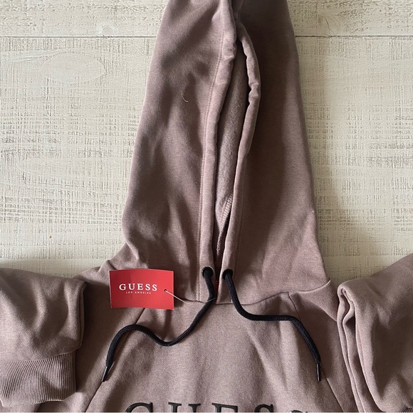 Guess Cropped Logo Hoodie [NWT] - Picture 3 of 9